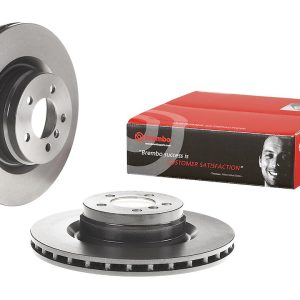 Brembo Brake Rotor, Vented, One Piece Design, Wheel Bolt Pattern 5 X 120 Millimeter – 09937221C02