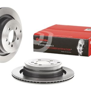 Brembo Brake Rotor, Vented, One Piece Design, Wheel Bolt Pattern 5 X 120 Millimeter – 09937321C02