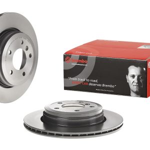 Brembo Brake Rotor, Vented, One Piece Design, Wheel Bolt Pattern 5 X 120 Millimeter – 09942511C02