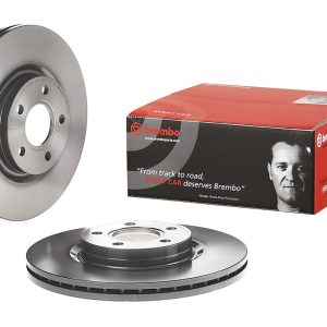 Brembo Brake Rotor, Vented, One Piece Design, Wheel Bolt Pattern 5 X 107.95 Millimeter – 09946811C02