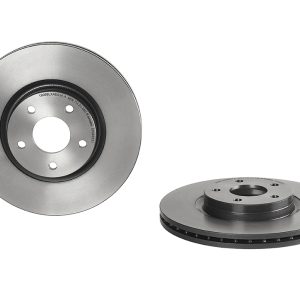 Brembo Brake Rotor, Vented, One Piece Design, Wheel Bolt Pattern 5 X 107.95 Millimeter – 09946831C02