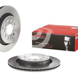 Brembo Brake Rotor, Vented, One Piece Design, Wheel Bolt Pattern 5 X 110 Millimeter – 09950511C02