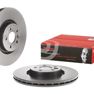 Brembo Brake Rotor, Vented, One Piece Design, Wheel Bolt Pattern 5 X 107.95 Millimeter – 09958611C02