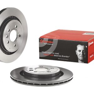 Brembo Brake Rotor, Vented, One Piece Design, Wheel Bolt Pattern 5 X 107.95 Millimeter – 09958711C02