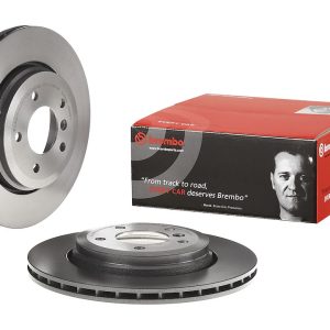 Brembo Brake Rotor, Vented, One Piece Design, Wheel Bolt Pattern 5 X 120 Millimeter – 09959011C02