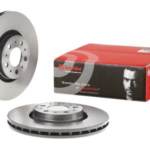 Brembo Brake Rotor, Vented, One Piece Design, Wheel Bolt Pattern 5 X 108 Millimeter – 09975511C02