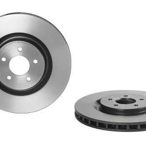 Brembo Brake Rotor, Vented, One Piece Design, Wheel Bolt Pattern 5 X 114.3 Millimeter – 09978111C02