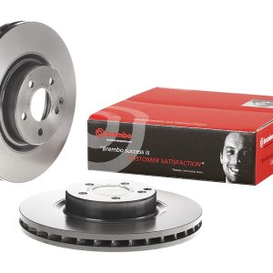 Brembo Brake Rotor, Vented, One Piece Design, Wheel Bolt Pattern 5 X 112 Millimeter – 09982521C02