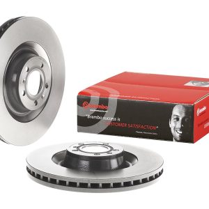 Brembo Brake Rotor, Vented, One Piece Design, Wheel Bolt Pattern 5 X 112 Millimeter – 09991511C02
