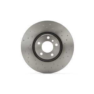 Brembo Brake Rotor, Xtra, Vented Cross Drilled, One Piece Design, Wheel Bolt Pattern 5 X 120 Millimeter – 0999221XC02