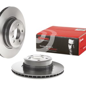 Brembo Brake Rotor, Vented, One Piece Design, Wheel Bolt Pattern 5 X 120 Millimeter – 09992411C02