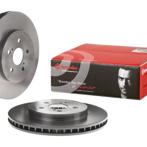 Brembo Brake Rotor, Vented, One Piece Design, Wheel Bolt Pattern 5 X 114.3 Millimeter – 09A10911C02