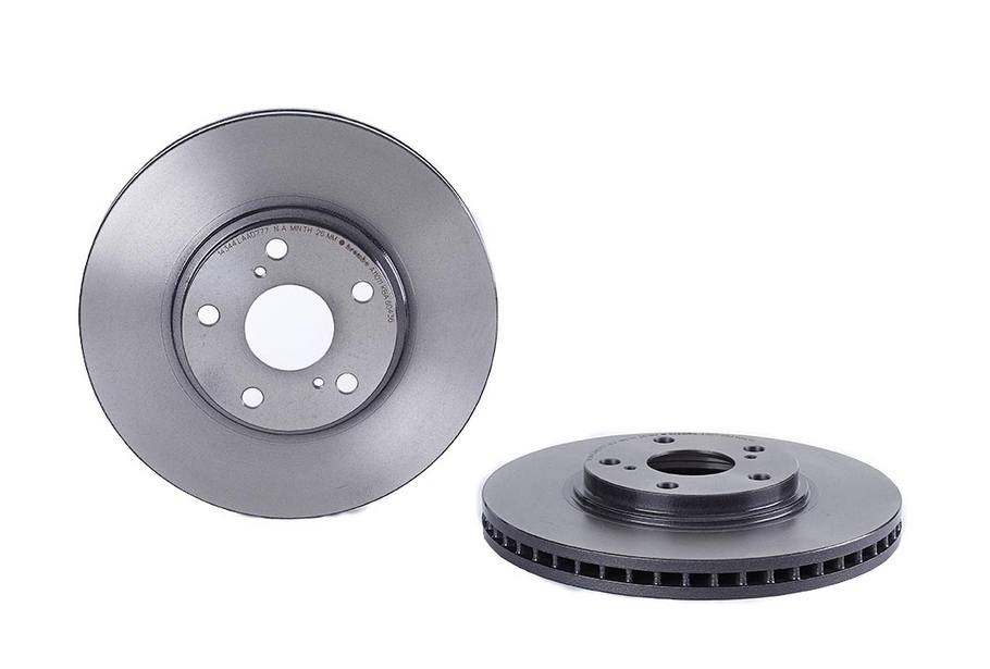 Brembo Brake Rotor, Vented, One Piece Design, Wheel Bolt Pattern 5 X 114.3 Millimeter – 09A11011C02