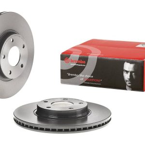 Brembo Brake Rotor, Vented, One Piece Design, Wheel Bolt Pattern 5 X 114.3 Millimeter – 09A11311C02