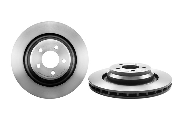 Brembo Brake Rotor, Vented, One Piece Design, Wheel Bolt Pattern 5 X 115 Millimeter – 09A18211C02