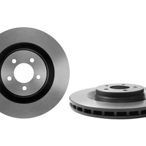 Brembo Brake Rotor, Vented, One Piece Design, Wheel Bolt Pattern 5 X 115 Millimeter – 09A18311C02