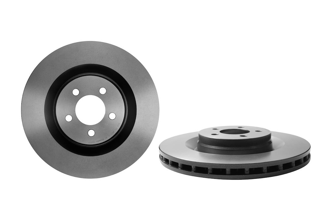 Brembo Brake Rotor, Vented, One Piece Design, Wheel Bolt Pattern 5 X 115 Millimeter – 09A18311C02