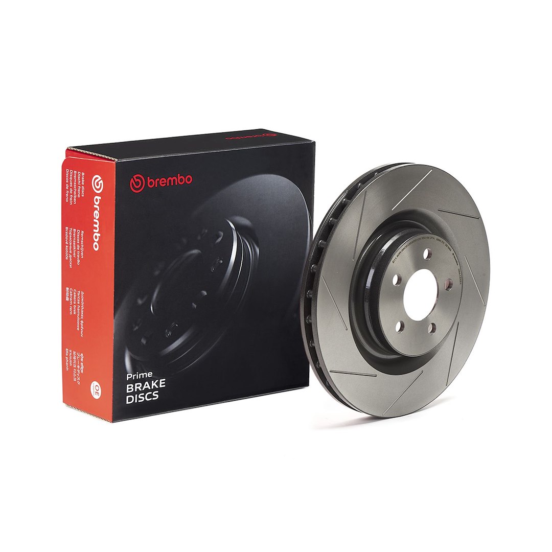 Brembo Brake Rotor, Prime, Vented, One Piece Design, Wheel Bolt Pattern 5 X 115 Millimeter – 09A18321C02