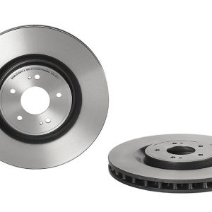 Brembo Brake Rotor, Vented, One Piece Design, Wheel Bolt Pattern 5 X 114.3 Millimeter – 09A19611C02