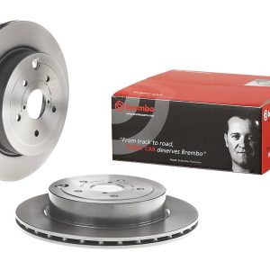 Brembo Brake Rotor, Vented, One Piece Design, Wheel Bolt Pattern 5 X 114.3 Millimeter – 09A19811C02