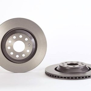 Brembo Brake Rotor, Vented, One Piece Design, Wheel Bolt Pattern 5 X 112 Millimeter – 09A20011C02