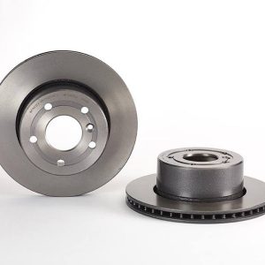 Brembo Brake Rotor, Vented, One Piece Design, Wheel Bolt Pattern 5 X 120 Millimeter – 09A22911C02