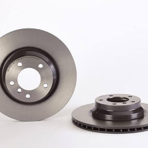 Brembo Brake Rotor, Vented, One Piece Design, Wheel Bolt Pattern 5 X 120 Millimeter – 09A25911C02