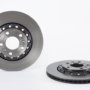 Brembo Brake Rotor, Vented, One Piece Design, Wheel Bolt Pattern 5 X 112 Millimeter – 09A26911C02
