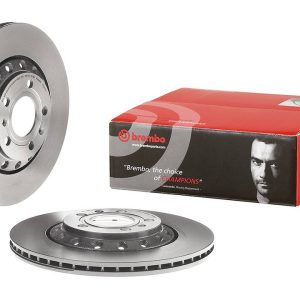 Brembo Brake Rotor, Vented, One Piece Design, Wheel Bolt Pattern 5 X 112 Millimeter – 09A26911C02