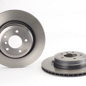 Brembo Brake Rotor, Vented, One Piece Design, Wheel Bolt Pattern 5 X 120 Millimeter – 09A27011C02