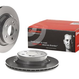 Brembo Brake Rotor, Vented, One Piece Design, Wheel Bolt Pattern 5 X 112 Millimeter – 09A35811C02