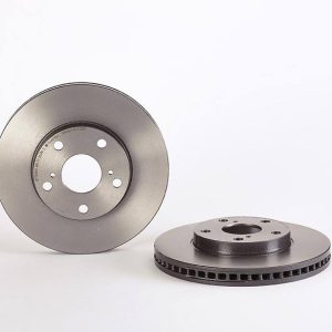 Brembo Brake Rotor, Vented, One Piece Design, Wheel Bolt Pattern 5 X 114.3 Millimeter – 09A38611C02