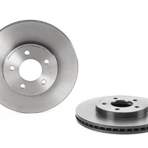 Brembo Brake Rotor, Vented, One Piece Design, Wheel Bolt Pattern 5 X 114.3 Millimeter – 09A40111C02