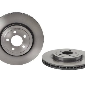 Brembo Brake Rotor, Vented, One Piece Design, Wheel Bolt Pattern 5 X 115 Millimeter – 09A40411C02