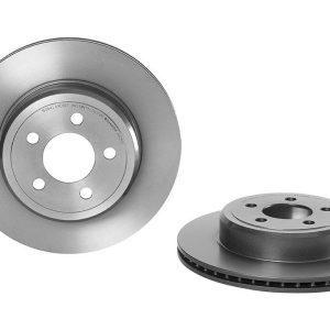 Brembo Brake Rotor, Vented, One Piece Design, Wheel Bolt Pattern 5 X 115 Millimeter – 09A40511C02