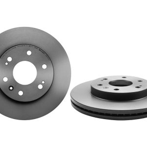 Brembo Brake Rotor, Vented, One Piece Design, Wheel Bolt Pattern 6 X 139.7 Millimeter – 09A40611C02