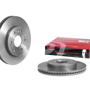 Brembo Brake Rotor, Vented, One Piece Design, Wheel Bolt Pattern 6 X 139.7 Millimeter – 09A40611C02