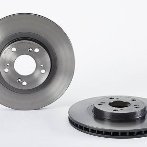 Brembo Brake Rotor, Vented, One Piece Design, Wheel Bolt Pattern 5 X 114.3 Millimeter – 09A40711C02