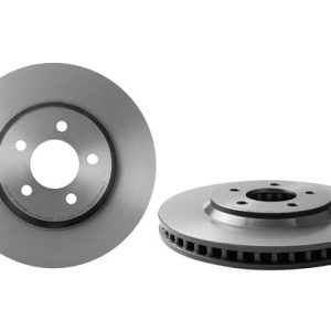 Brembo Brake Rotor, Vented, One Piece Design, Wheel Bolt Pattern 5 X 114.3 Millimeter – 09A40811C02