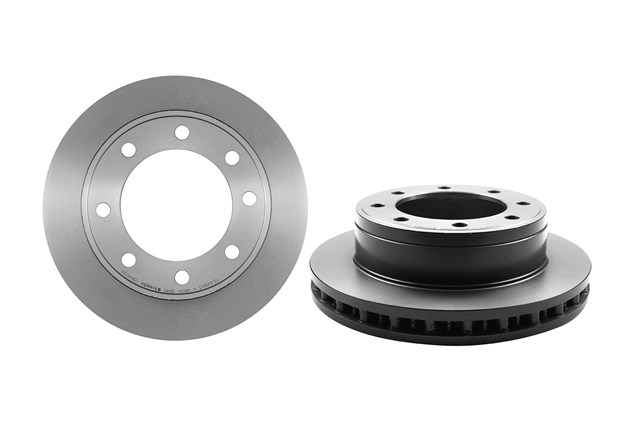 Brembo Brake Rotor, Vented, One Piece Design, Wheel Bolt Pattern 8 X 170 Millimeter – 09A40911C02