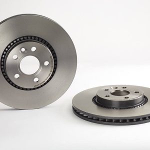 Brembo Brake Rotor, Vented, One Piece Design, Wheel Bolt Pattern 5 X 108 Millimeter – 09A42611C02