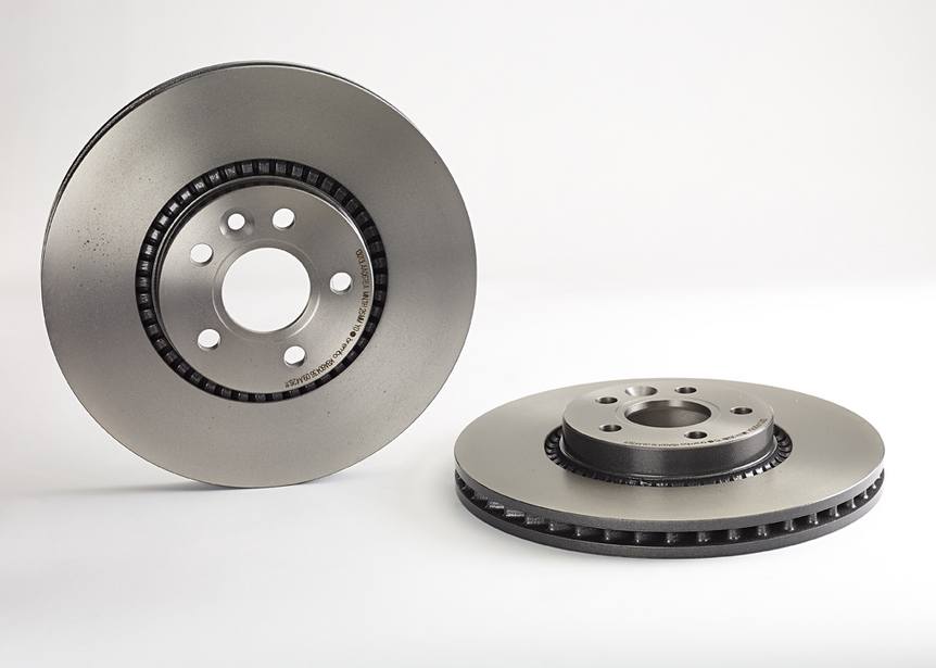 Brembo Brake Rotor, Vented, One Piece Design, Wheel Bolt Pattern 5 X 108 Millimeter – 09A42611C02