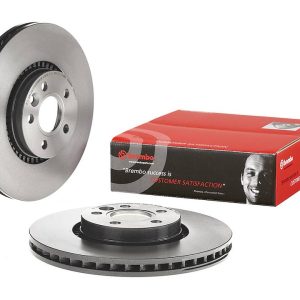 Brembo Brake Rotor, Vented, One Piece Design, Wheel Bolt Pattern 5 X 108 Millimeter – 09A42611C02