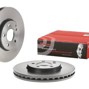Brembo Brake Rotor, Vented, One Piece Design, Wheel Bolt Pattern 5 X 112 Millimeter – 09A44711C02