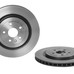 Brembo Brake Rotor, Vented, One Piece Design, Wheel Bolt Pattern 5 X 120 Millimeter – 09A50811C02