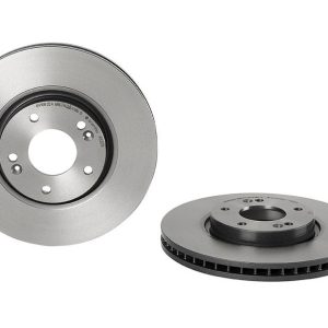 Brembo Brake Rotor, Vented, One Piece Design, Wheel Bolt Pattern 5 X 114.3 Millimeter – 09A53211C02