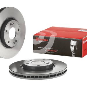 Brembo Brake Rotor, Vented, One Piece Design, Wheel Bolt Pattern 5 X 114.3 Millimeter – 09A53211C02