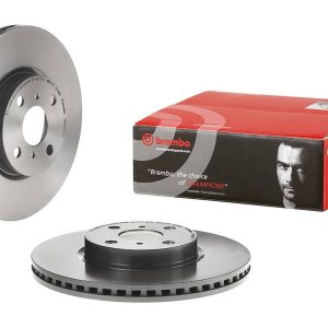 Brembo Brake Rotor, Vented, One Piece Design, Wheel Bolt Pattern 4 X 100 Millimeter – 09A53511C02