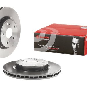 Brembo Brake Rotor, Vented, One Piece Design, Wheel Bolt Pattern 5 X 114.3 Millimeter – 09A53811C02
