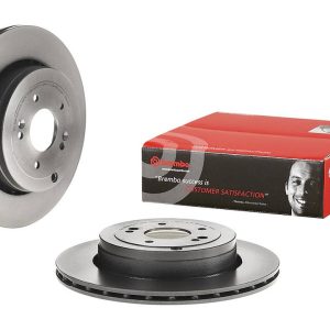 Brembo Brake Rotor, Vented, One Piece Design, Wheel Bolt Pattern 5 X 114.3 Millimeter – 09A55511C02